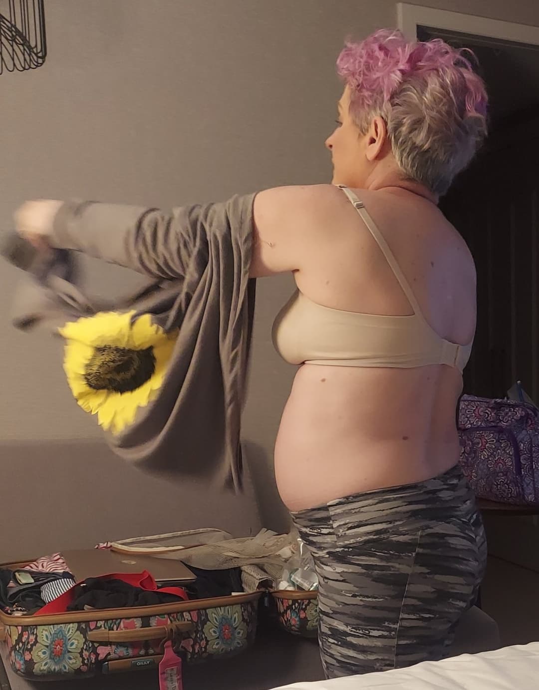 Click to view full size more chubby mature wife naked on cruise