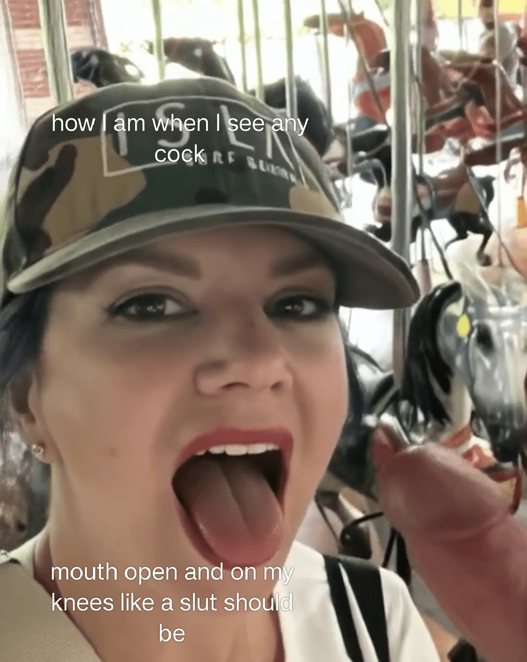 Slut wife wants hubby Jason to see her. Look at what a slut she is for me