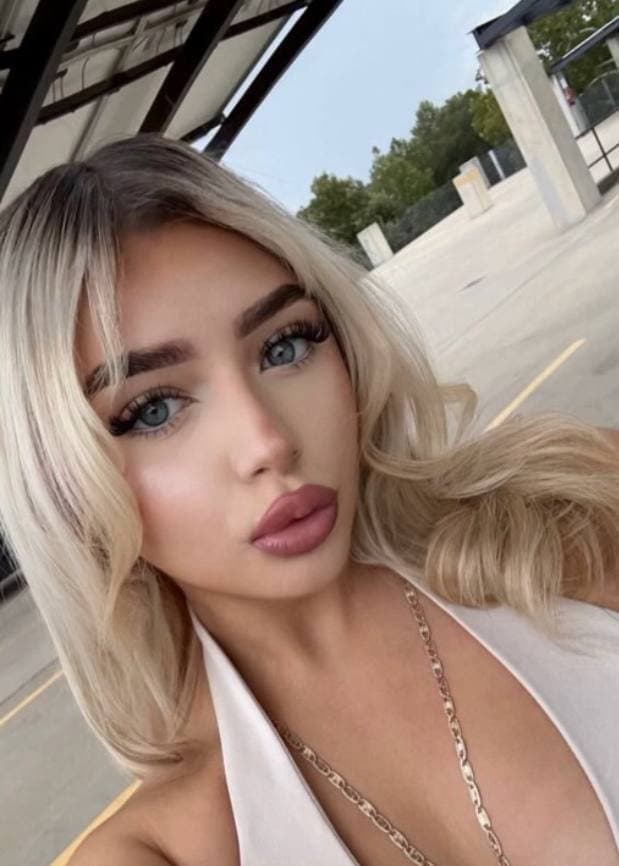 Mexican blonde hair baddie and Asian baddie sucking on white cock