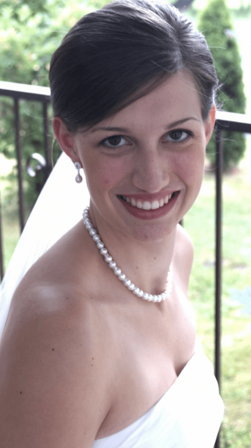 Innocent bride is a closet whore with a deep cunt behind closed doors.