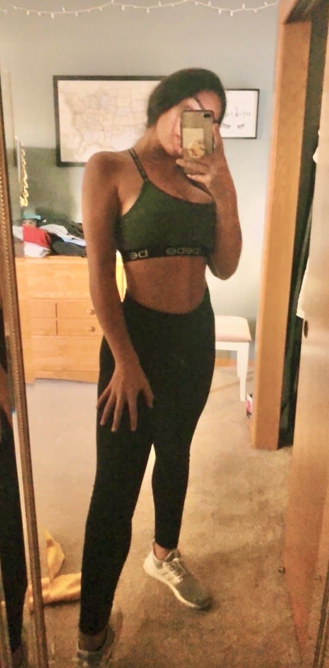 Friends stepsister (23) grew up with big boobs