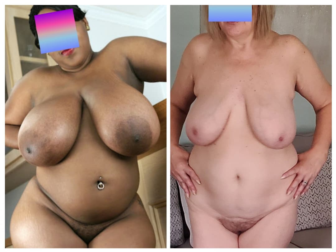 Click to view full size COLLAGE#7 side by side with some of the BIGGEST BOOBS on erome