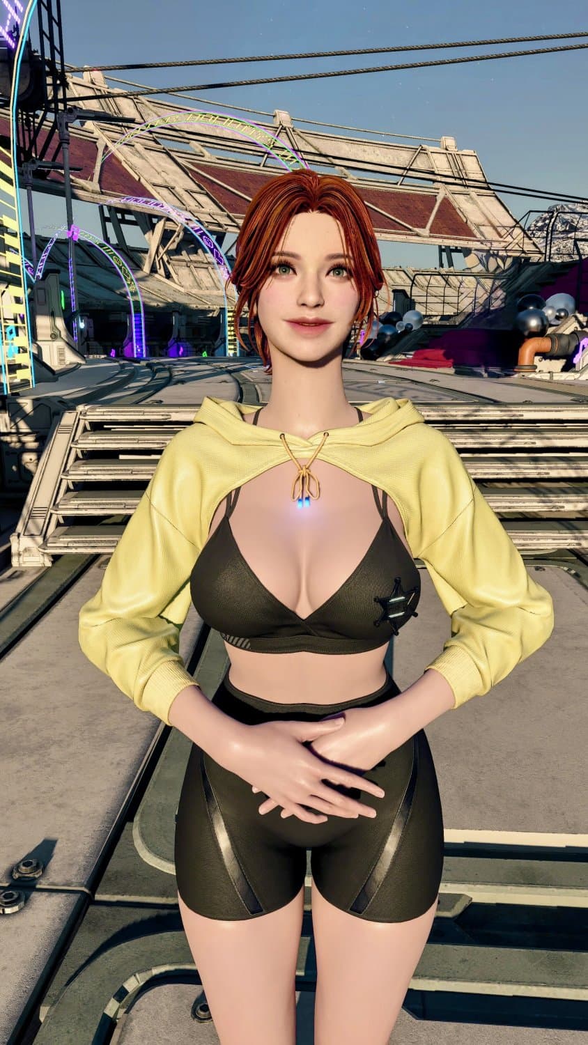 The First Descendents Bunny Sport outfit and Nude