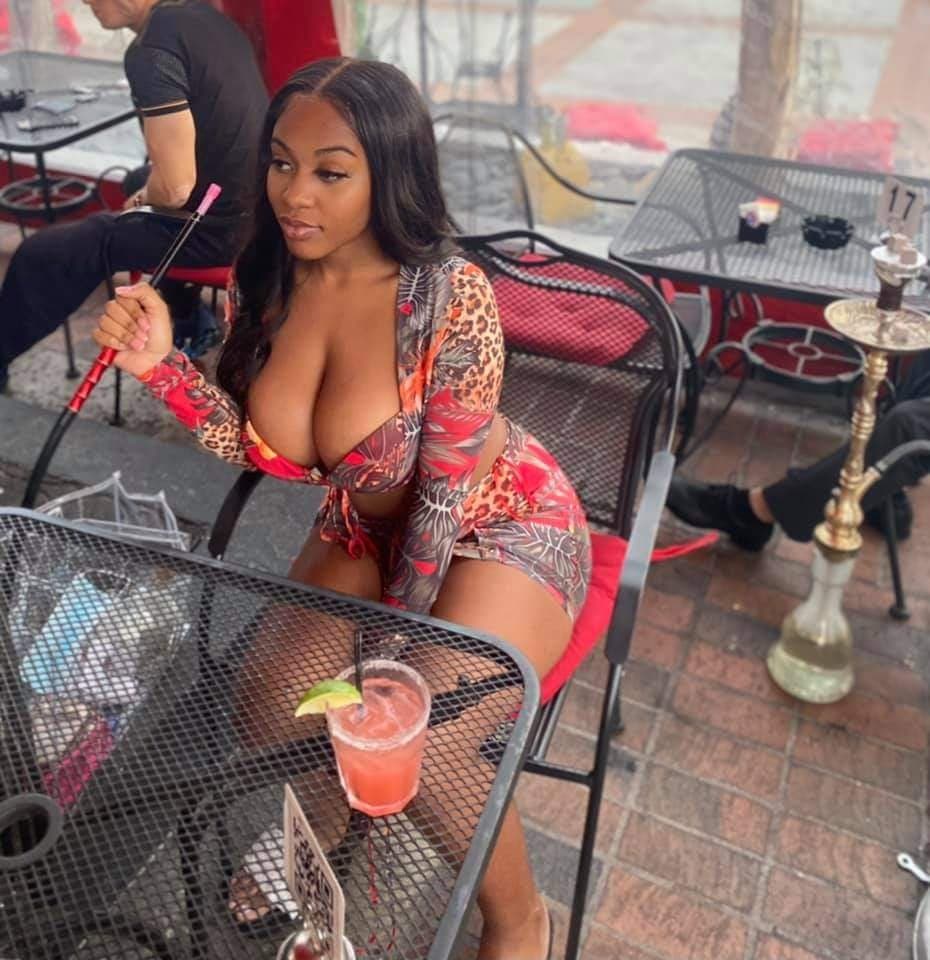 Biggest ebony titties