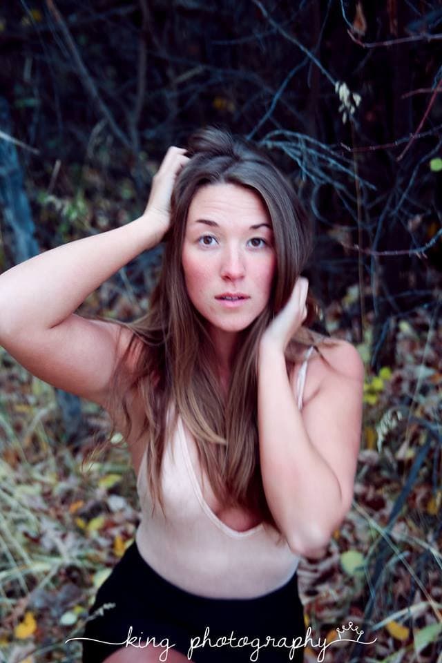 Sexy athletic trainer Hallie  showing off her tight body