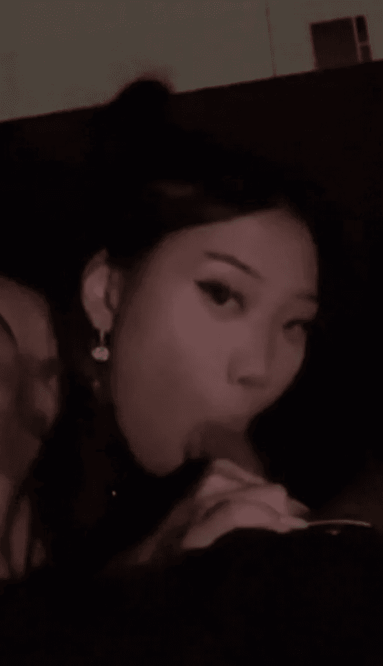 Cute asian thot sucks and rides black cock