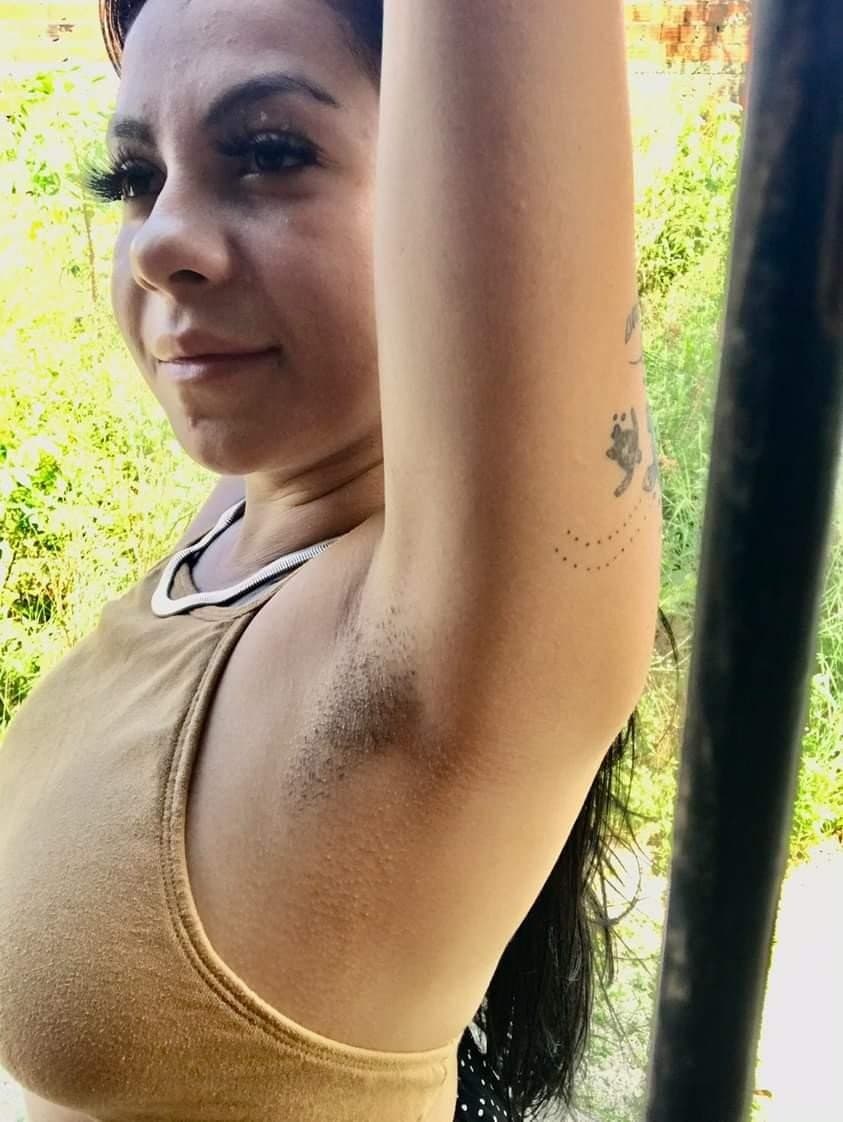 Fetish stubble Armpit