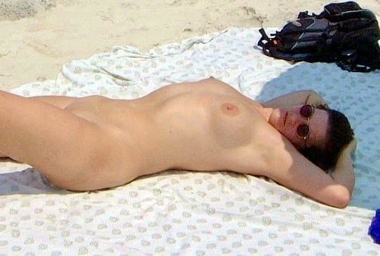 Jill from Iowa Nude on Ship Island