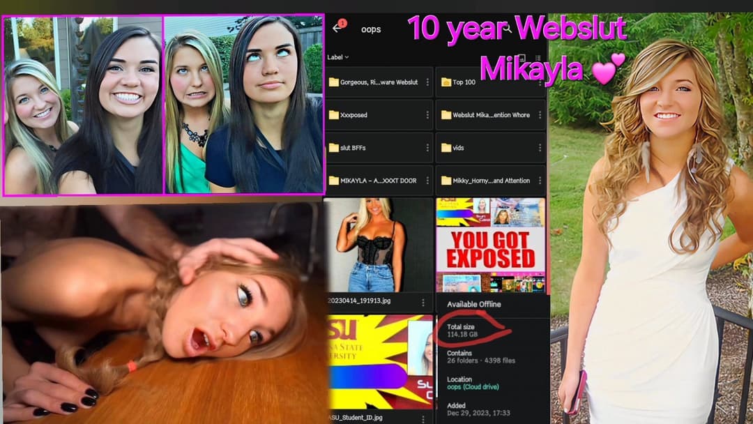 Click to view full size Gorgeous Rich HS Teen Bimbo Thought Nobody Would See Her Porn