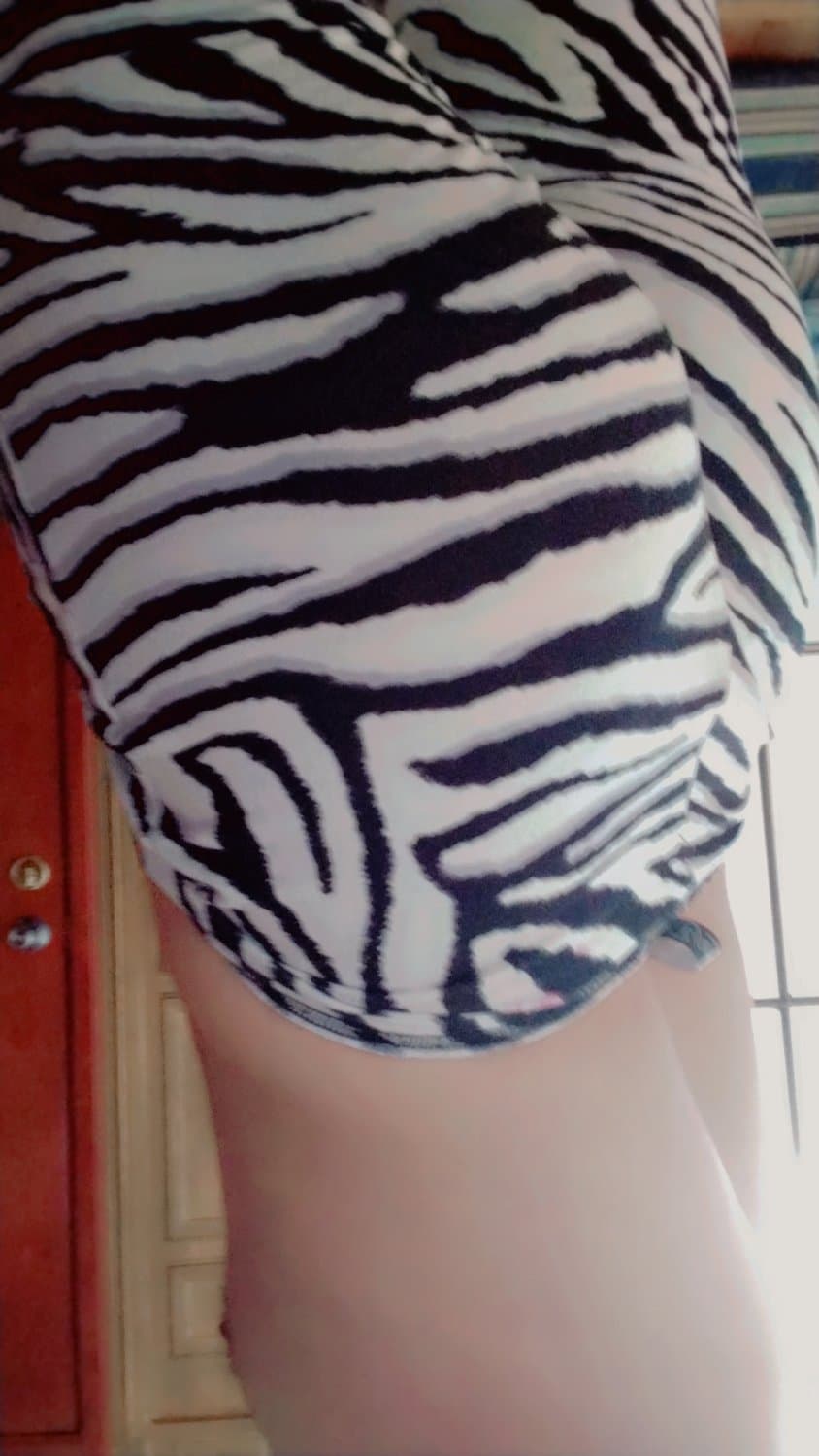 Culo en pijama de cebra