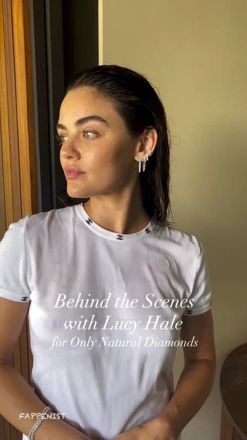 Click to view full size Lucy Hale is so freaking Yummy with her petite tits & suckable nipples gets me edging everytime??