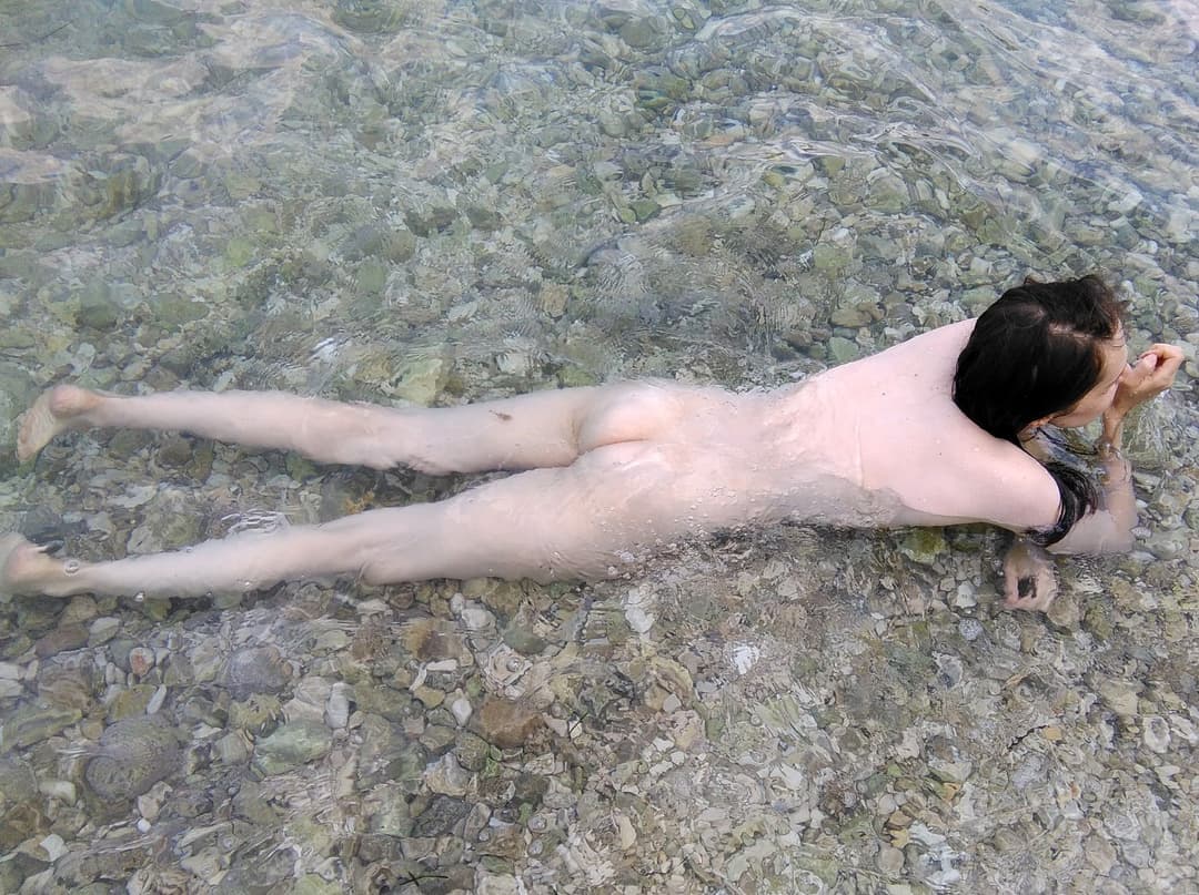 hotwife naked indoors and outdoors