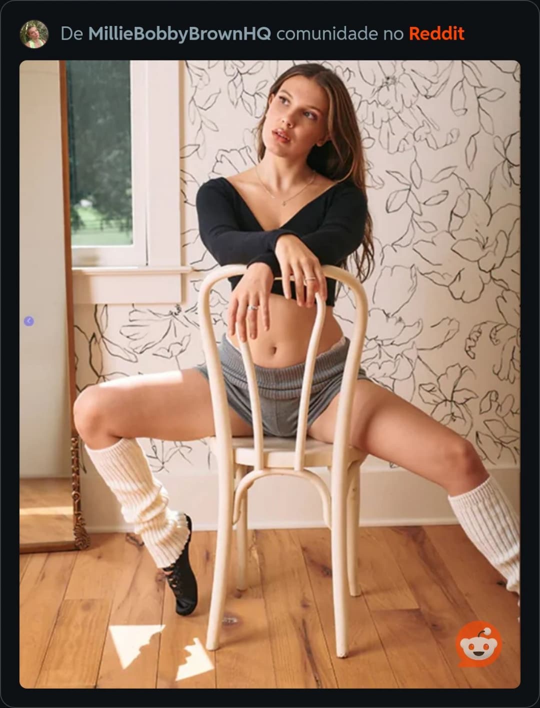 Em uma entrevista ela falou que não gosta de ser sexualizada.