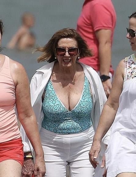 Nancy vs Nancy (Big Titty Conservative MILF vs Big Titty Liberal GILF)