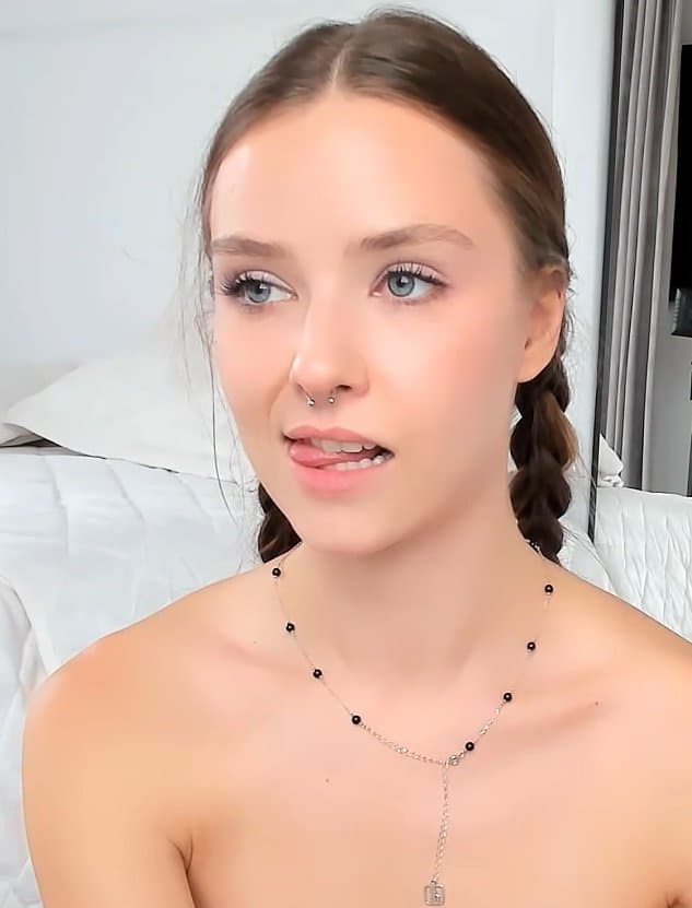 A slut with an angelic face