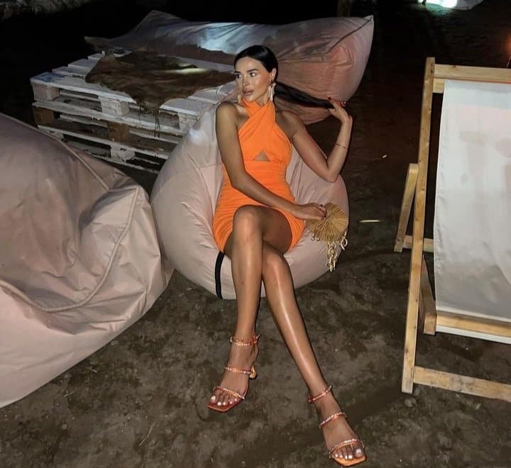 Sexy glamour feet pedicure woman