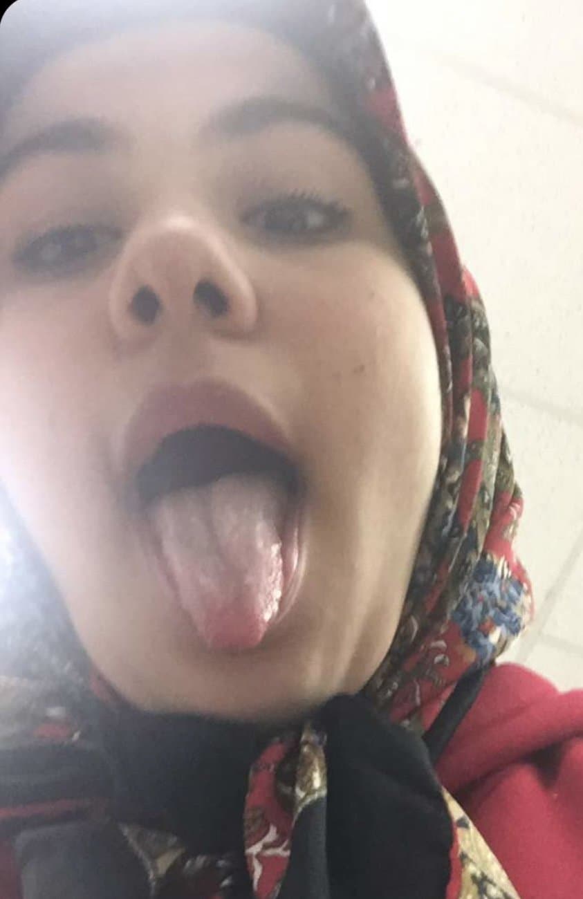 Big cock loving Hijab wearing Turkish slut teen Melissa is obsessed with American Cock