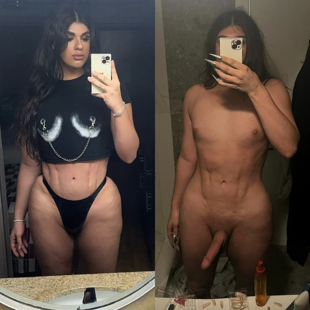 Big Ass Arab Trans Loves Taking BBC Backshots [Femboy, Ladyboy, Shemale, Sissy, Trap]