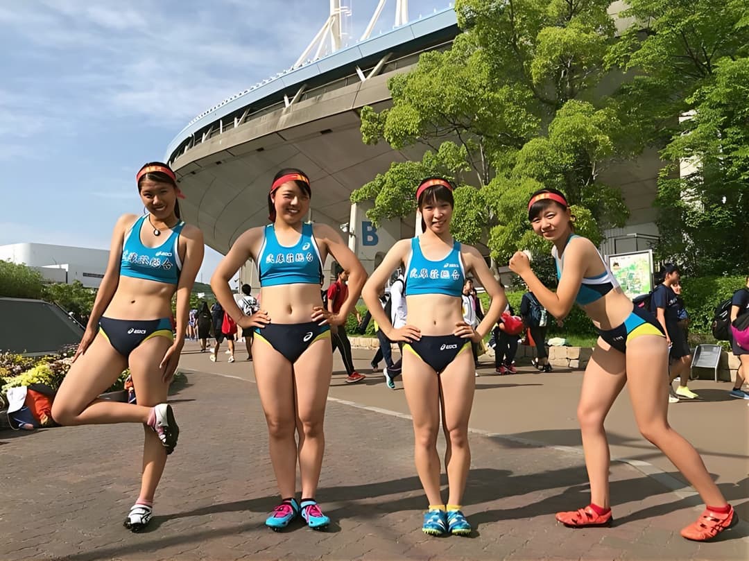 Japanese sexy athlete