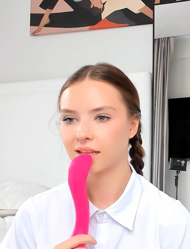 A slut with an angelic face