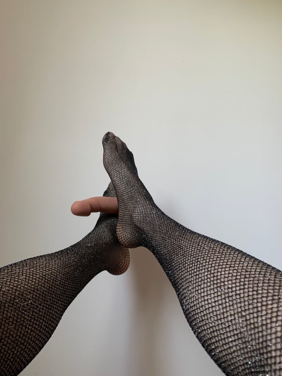 Kate Sissy Cl1412 showing her in leather skirt and fishnets