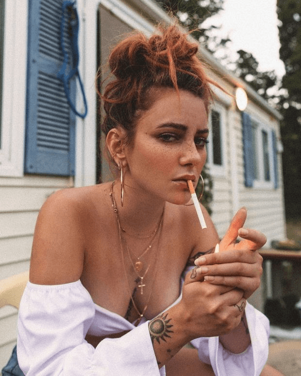 Hot girls smoking weed