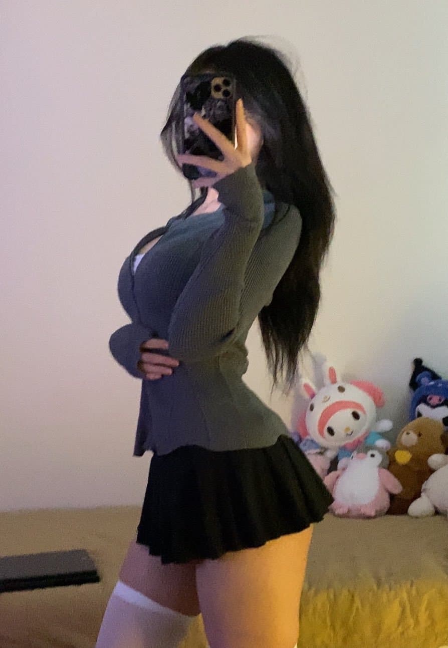 Thick & Busty Korean Asian ABG Amateur Fucked and Leaked - Asian GOTH PAAG with Cute Face "EyeCandy"