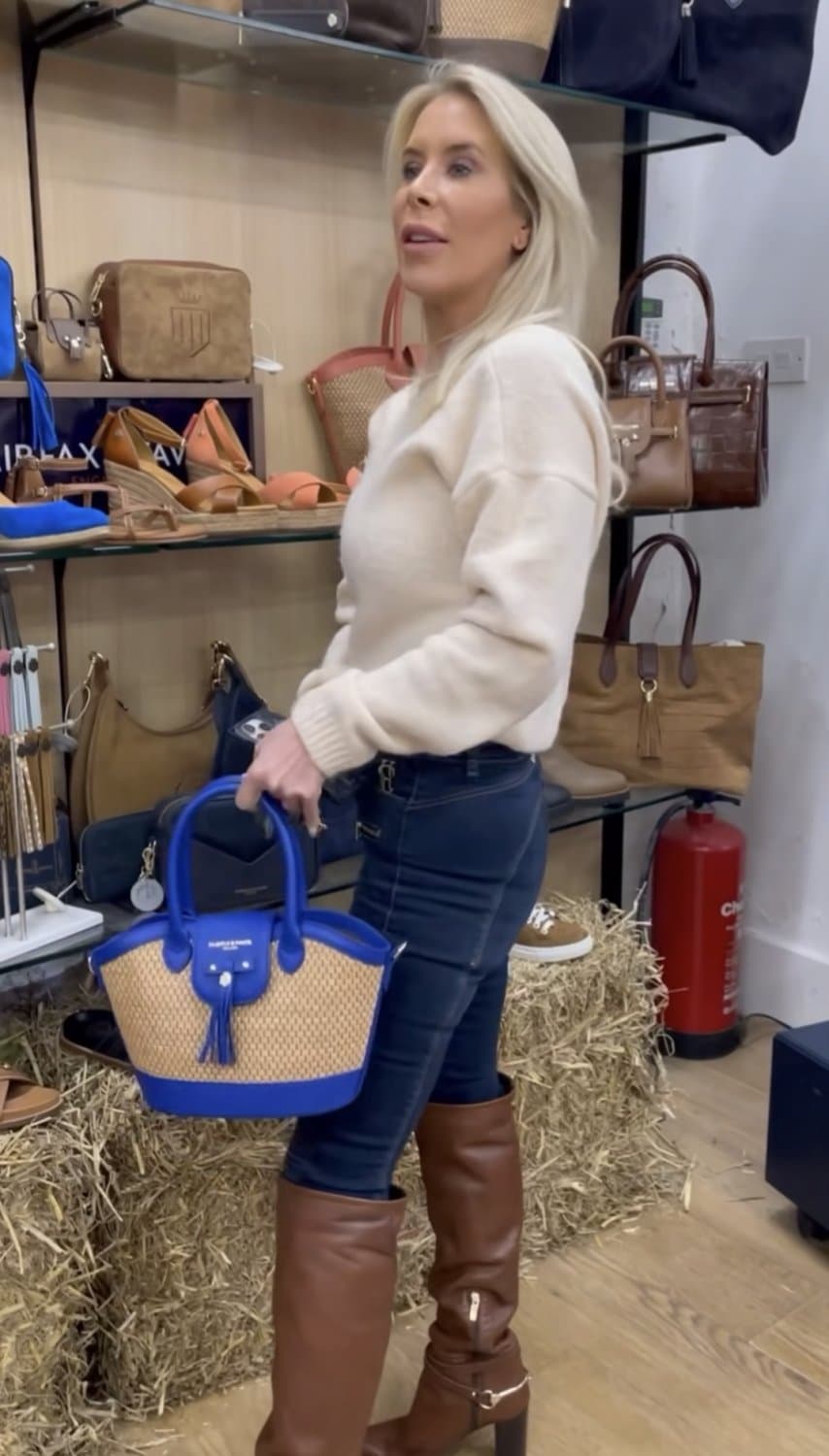 Rachel Lugo - Brown Knee High Leather Boots