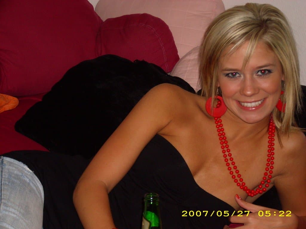 Sorority girls pre-game drink in the dorm room