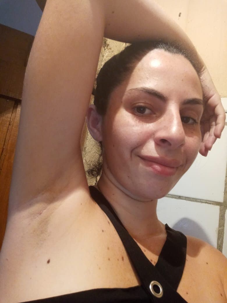 Fetish stubble Armpit
