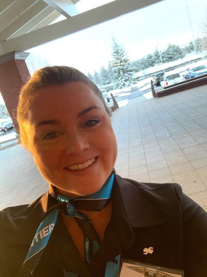 #38 Kelsey: Another Bimbo Frontier Flight Attendant