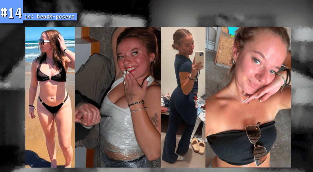 IRL-Contest: <BEACH-POSERS> category [college] [bikini] [beach] [slut] [request] [vote] [teen]