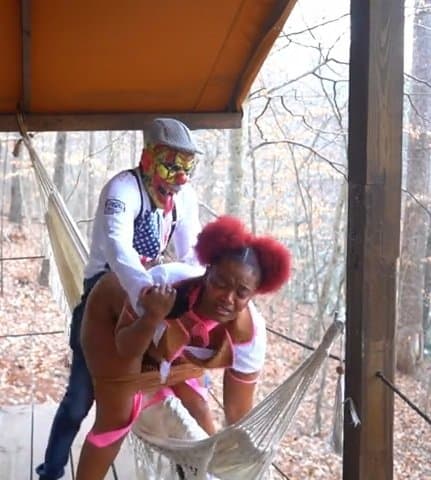 Slutty fat hoes pounded by a Clown ass mf