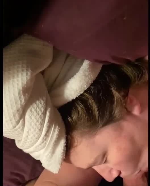 BBW Wife Blowjob / Face Fuck