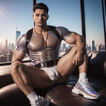 Click to view full size GAY A.I. MUSCLE MEN IN LINGERIE ???????
