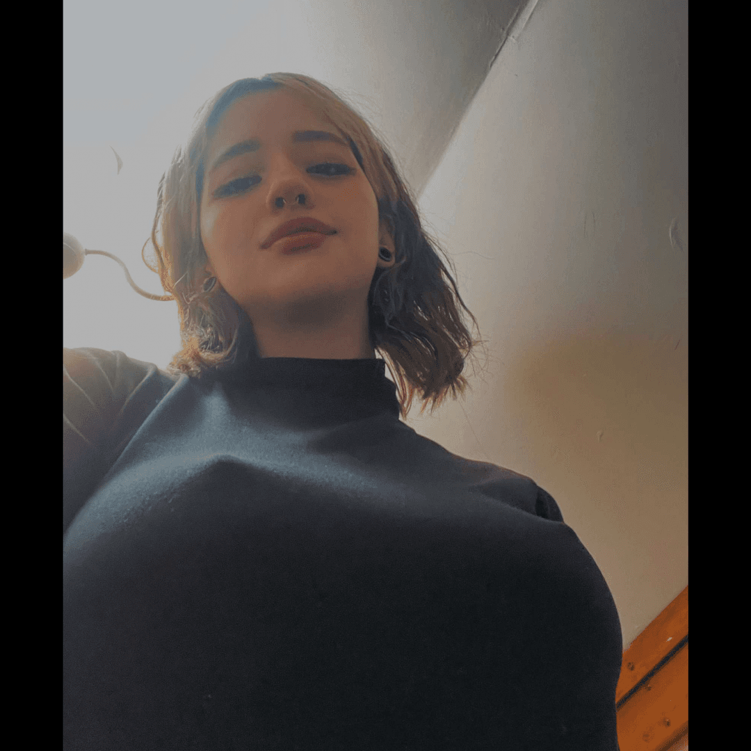 Cute slutty mexican teen weeb likes dressing up in a cow bikini