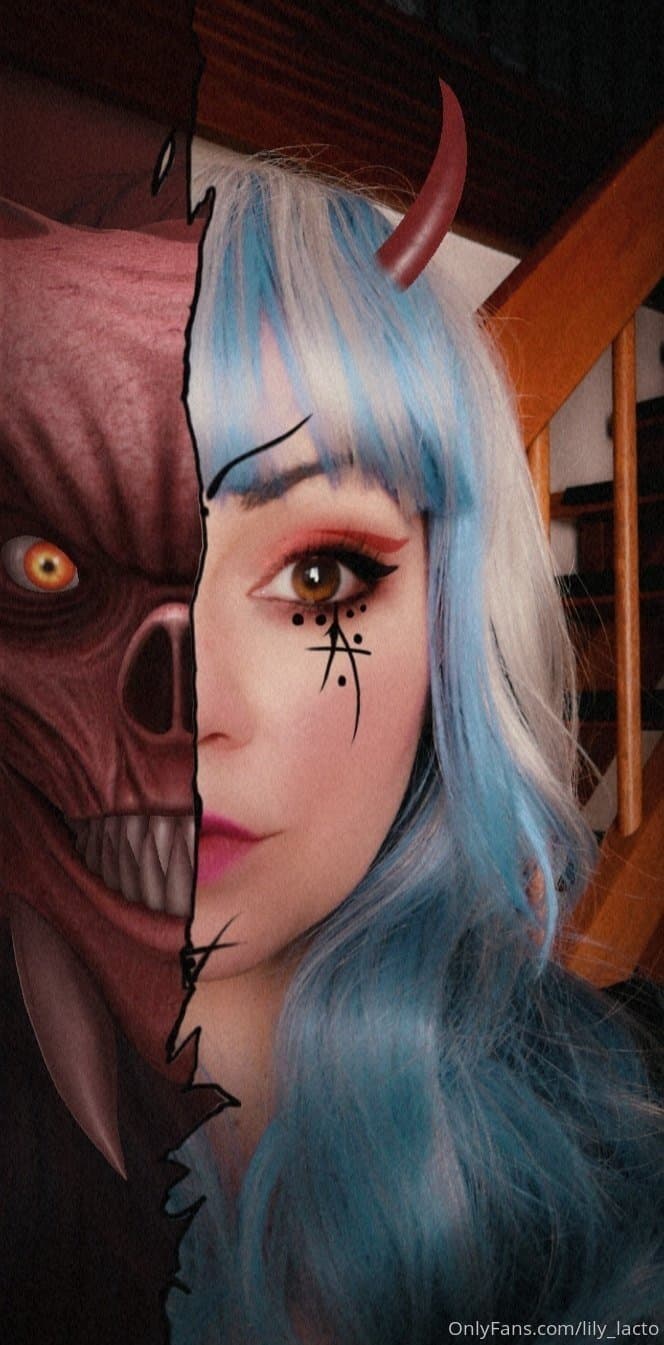 HUGE lactating tits on beautiful cammer model - Lily_lacto