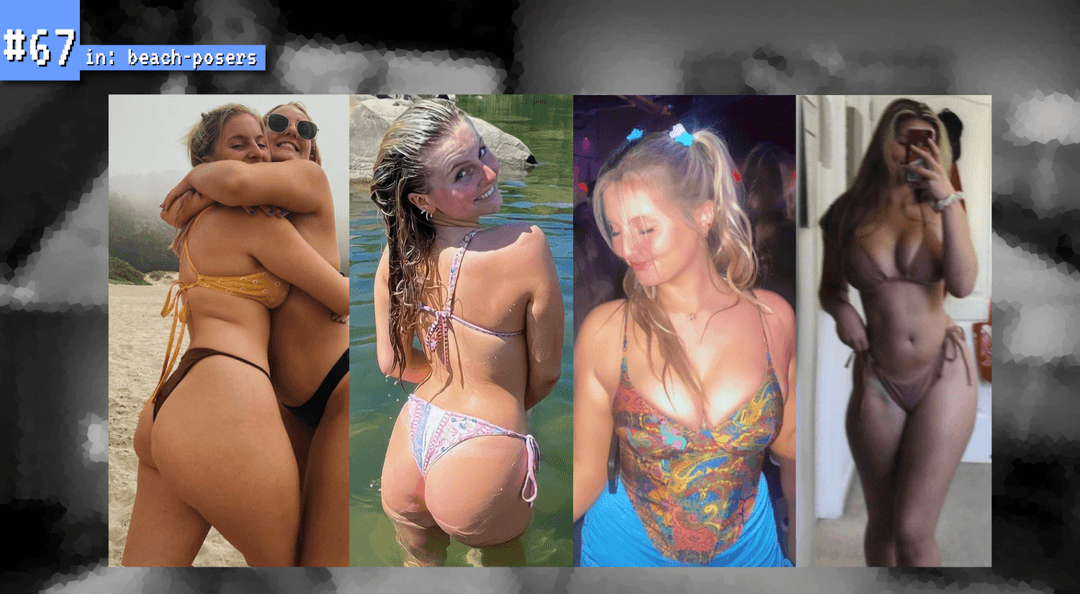 IRL-Contest: <BEACH-POSERS> category [college] [bikini] [beach] [slut] [request] [vote] [teen]