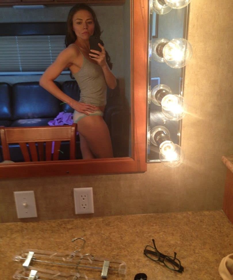 Trieste Kelly Dunn (In Banshee) Sexy Selfie