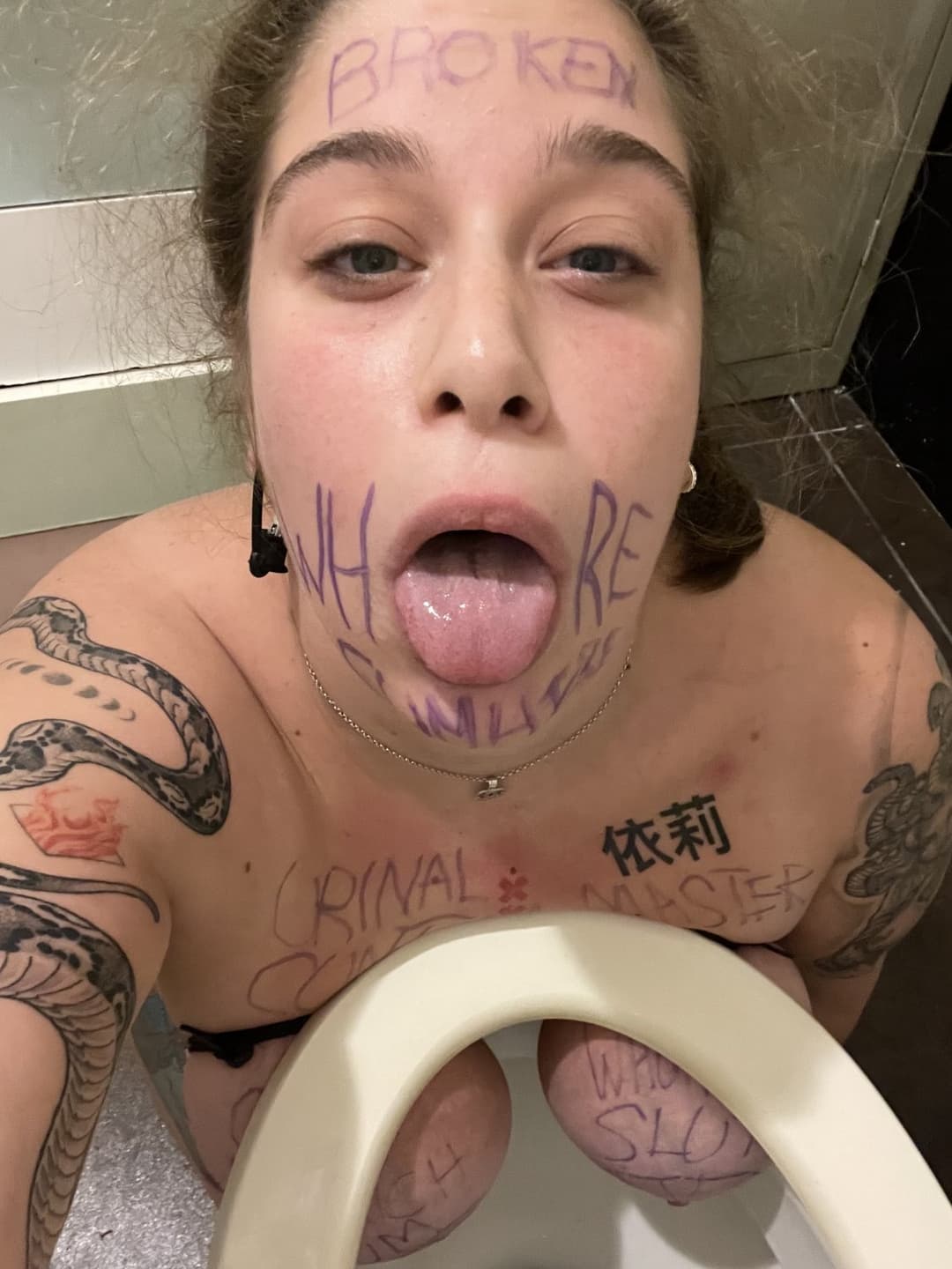 Italian human toilet