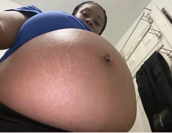 Pregnant whores Dejah, Dana & Heaven get cocked by horny perv