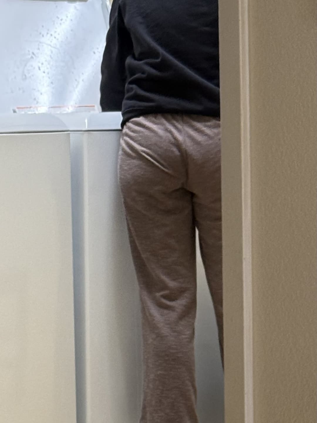 Good slut doing laundry