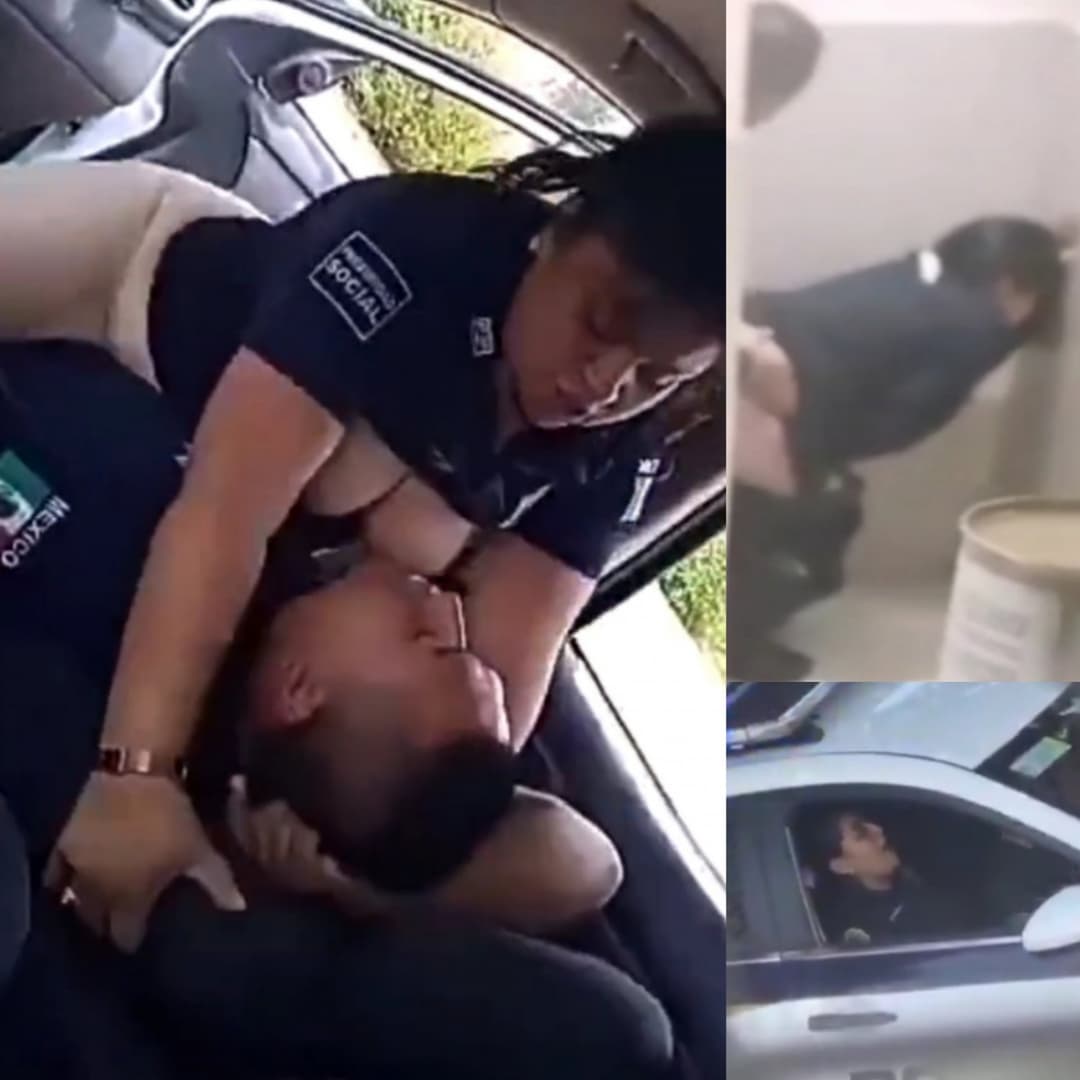 Police Officers Getting Caught In Public | Mexico | Married Latina | Fingering | Scandal | Cheating