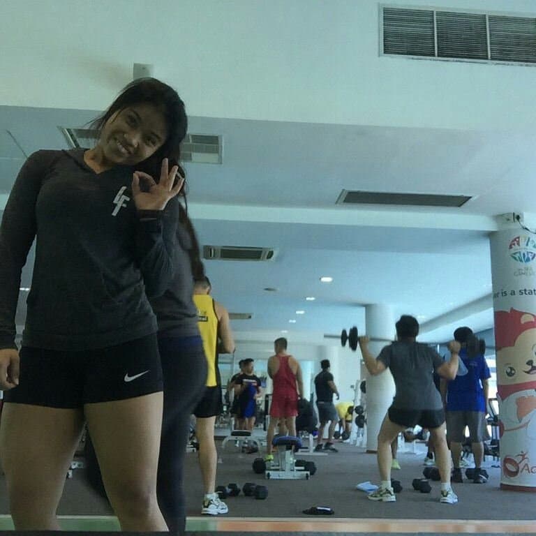 My favourite fitness girl with big thigh but I like her thigh more But she arrogance type