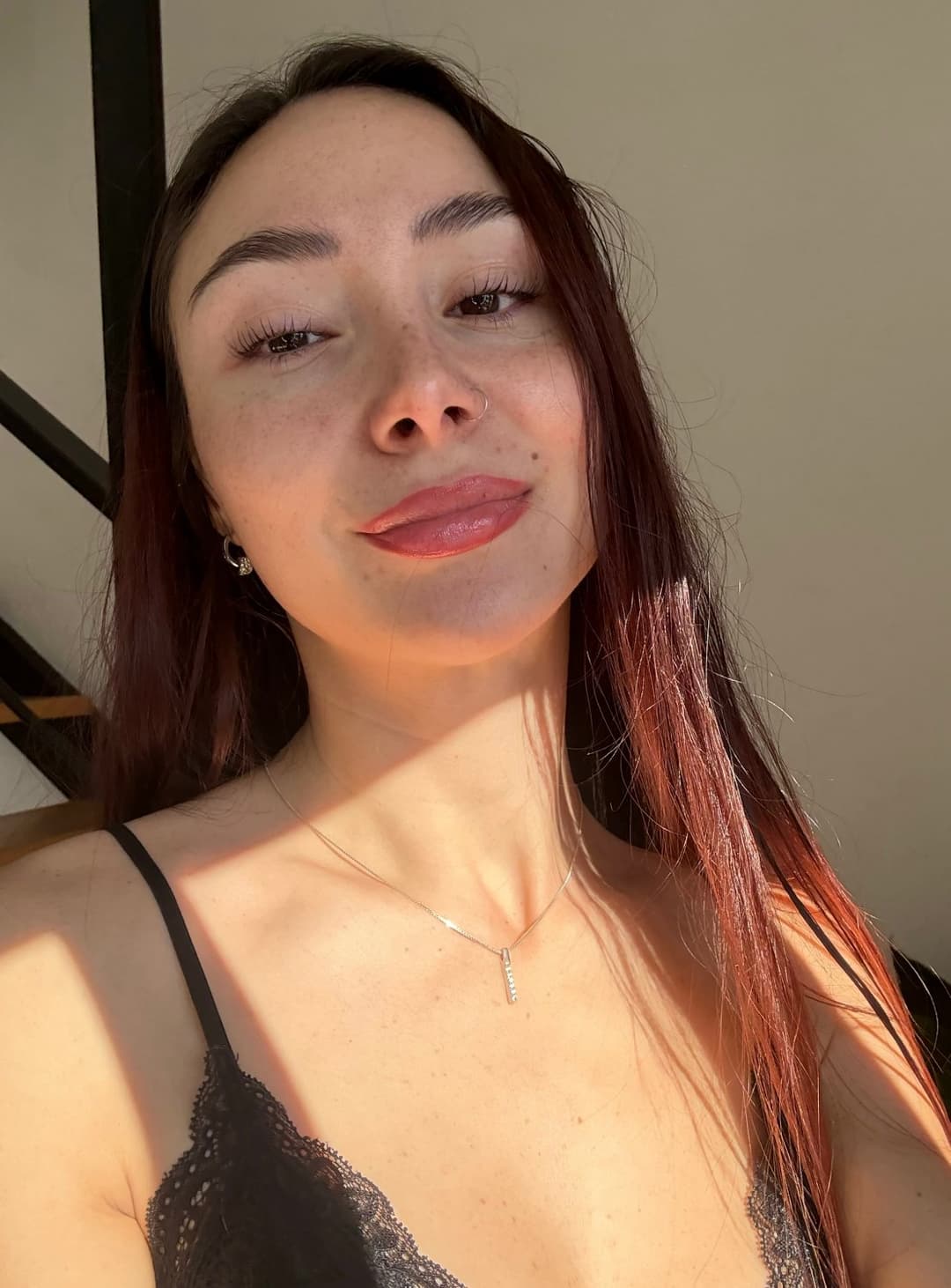 Your naughty cocktail waitress is horny and ready for a private party