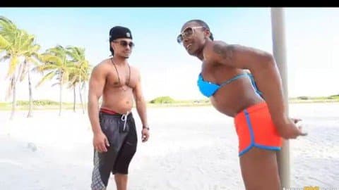 Awesome black t-girl drilled hard by a massive ebony weenie-Natalie Coxxx