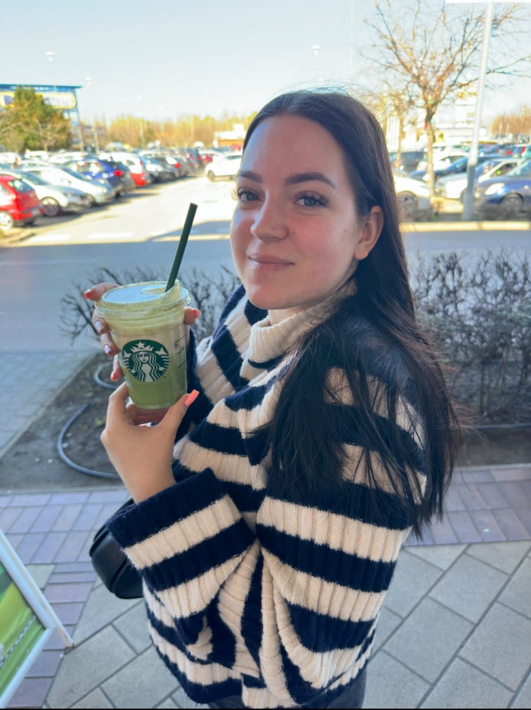 Cheating even while pregnant Hungarian wife Sophie showing off her saggy udders