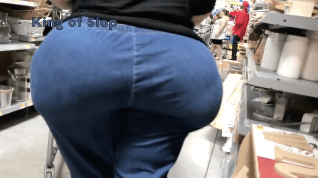 Dry Hump My Big Sloppy SSBBW Ass In Public