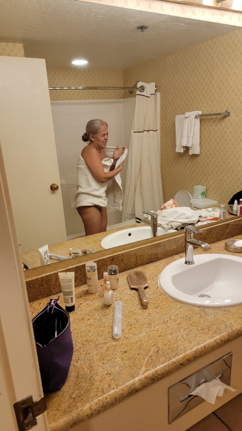 Cough unaware and exposed by cuck.