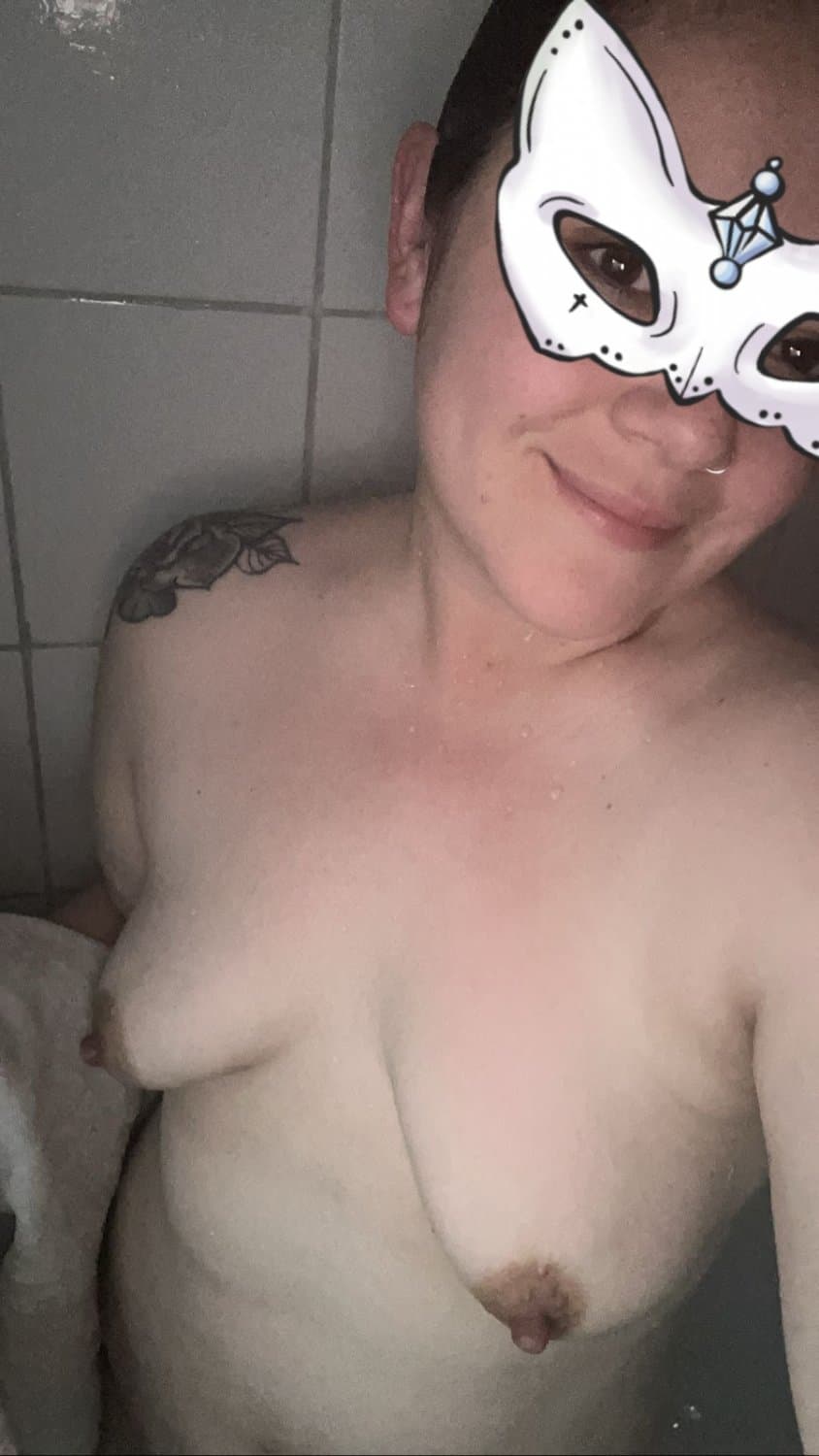 After shower ?